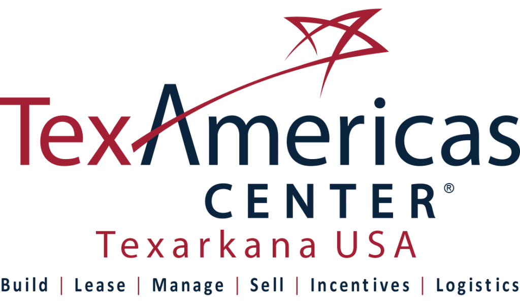 TexAmericas Center logo with slogan
